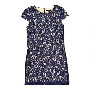 ivy & blu | Navy and Cream Lace Dress (6)